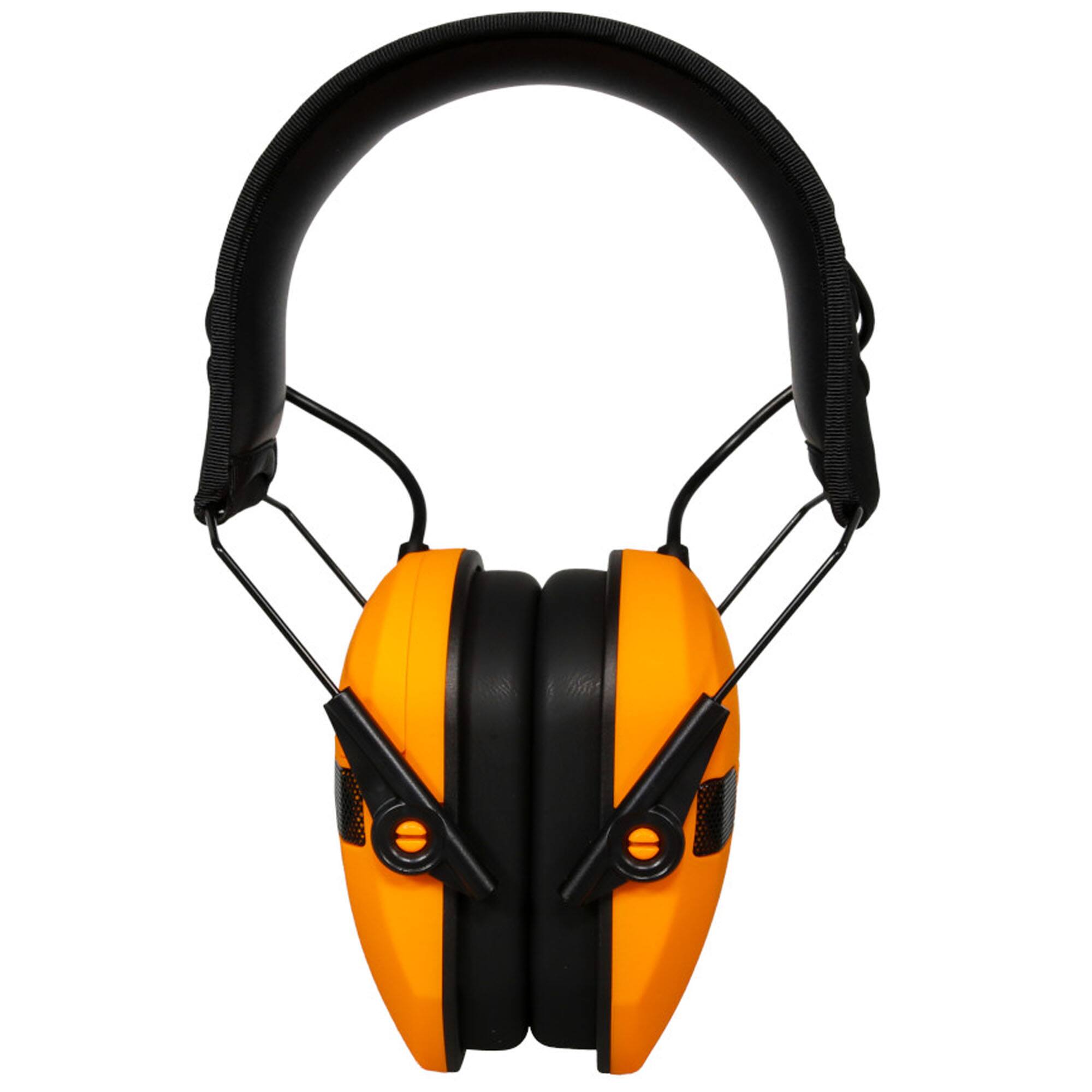 Alt View 2. Walker’s - Walker's - Razor Slim Electronic Muff -  Blaze Orange - Blaze Orange.