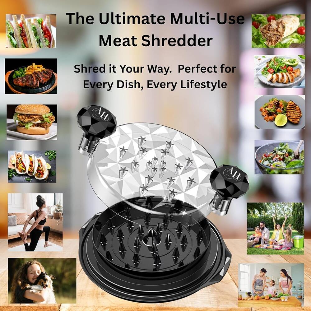 The Ultimate Multi-Use Meat Shredder

Shred it Your Way. Perfect for Every Dish, Every Lifestyle