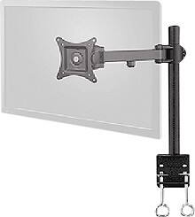 Angle Standard. SIIG Inc. - Swivel Desk Mount for Most 13" - 27" Flat-Panel Monitors - Black.