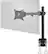 Angle Standard. SIIG Inc. - Swivel Desk Mount for Most 13" - 27" Flat-Panel Monitors - Black.