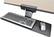 Angle Standard. Ergotron - Neo-Flex Under-Desk Keyboard Arm - Metallic.
