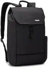 Front. Thule - Lithos Backpack 16L - BLACK.