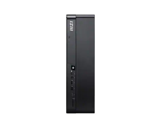 Front. MSI - MSI PRO DP80 Tower Desktop - Intel Core i7-14700F 2024 - 32GB Memory - 1TB Storage - Windows 11 Pro - Black.