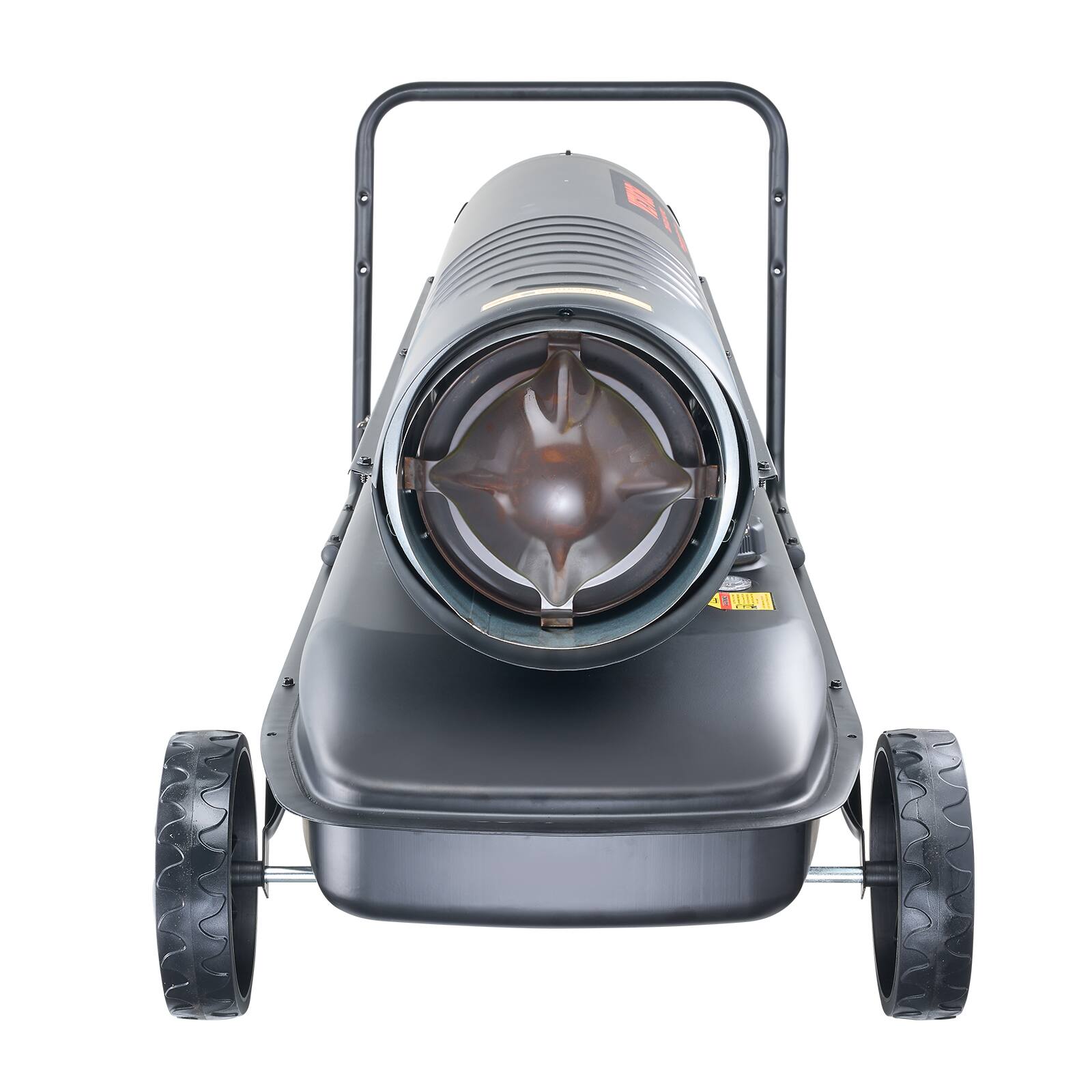 Alt View 5. VEVOR - Kerosene Forced Air Heater, 175000 BTU Portable Air Space Heater with Thermostat, 13.2 Gallon Tank Energy-Efficient - Black.