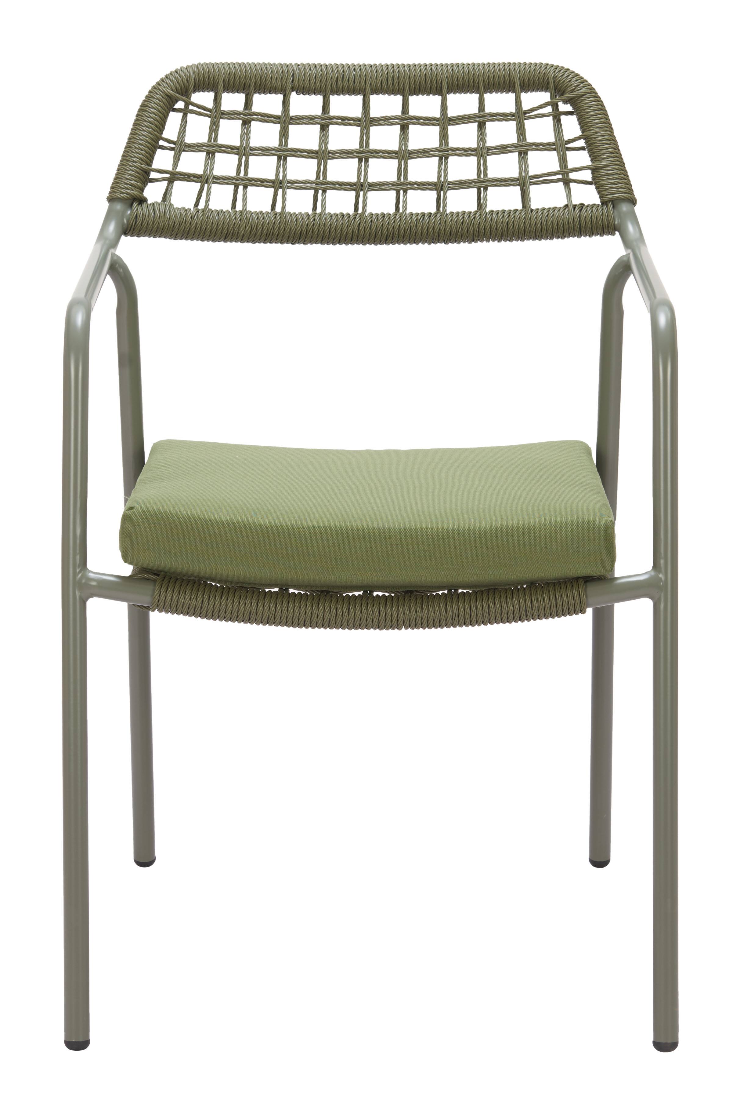 Alt View 1. Hivvago - Rio Dining Chair (Set of 2) Green - Green.