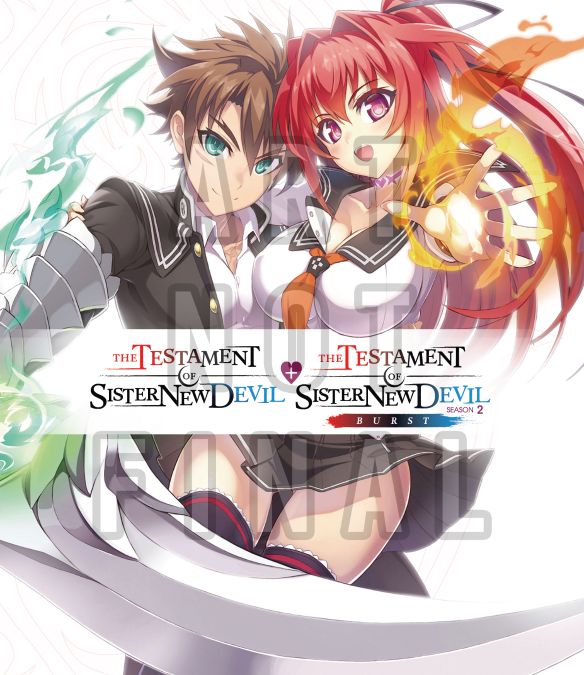 The Testament of Sister New Devil: Seasons One and Two [Blu-ray]