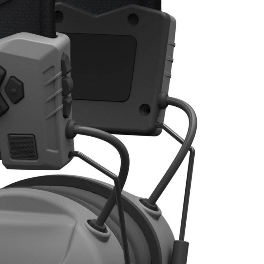 Alt View 10. Walker’s - Walker’s XCEL 500BT Digital Electronic Muff with Voice Clarity and Bluetooth - Gray.