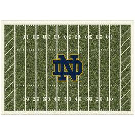 Imperial - Notre Dame Fighting Irish 5'4'' x 7'8'' Home Field Rug - Multicolor