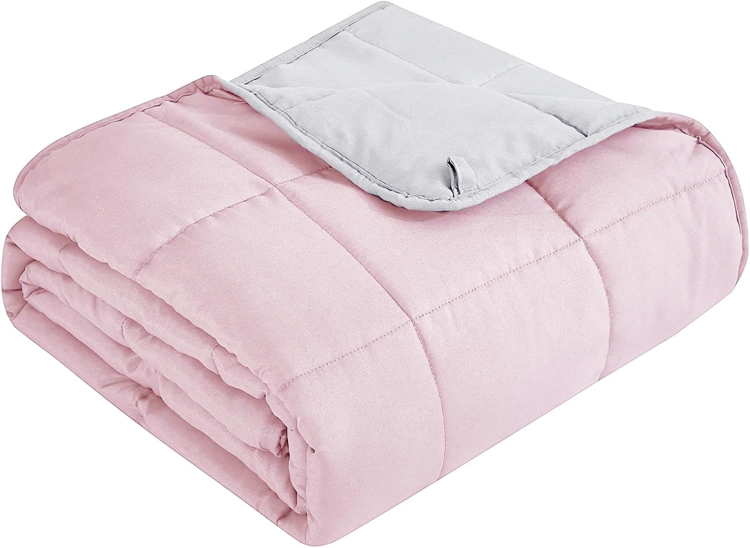 color:15-pink&lightGrey+size:48"×72"-15lbs