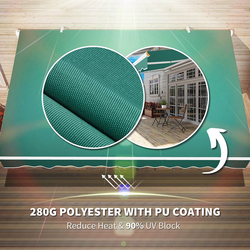 NA 280G POLYESTER WITH PU COATING Reduce Heat & 90% UV Block
