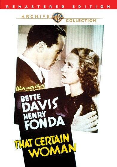That Certain Woman - DVD