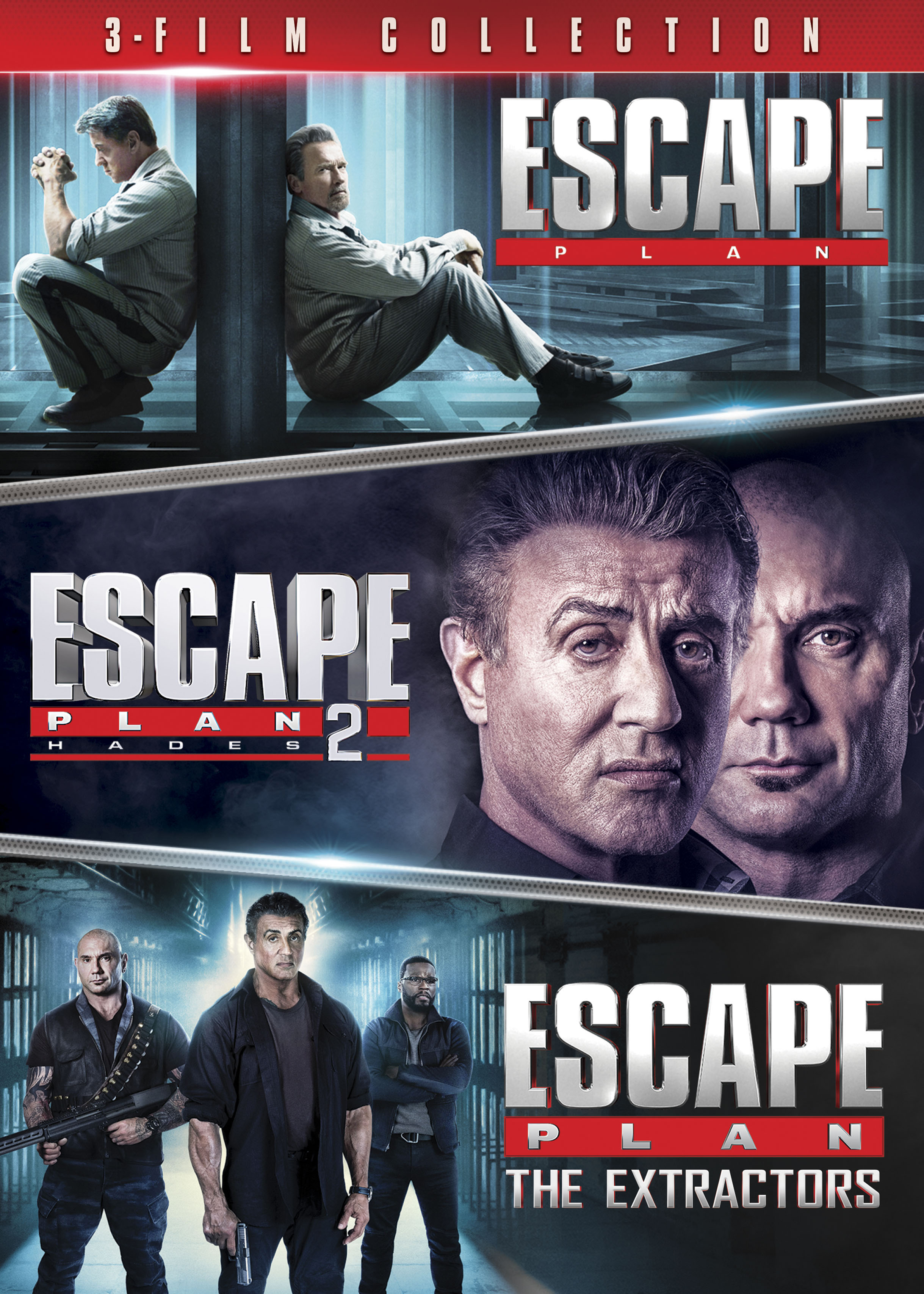 Apt Desillusie als resultaat Escape Plan: 3-Film Collection [DVD] - Best Buy