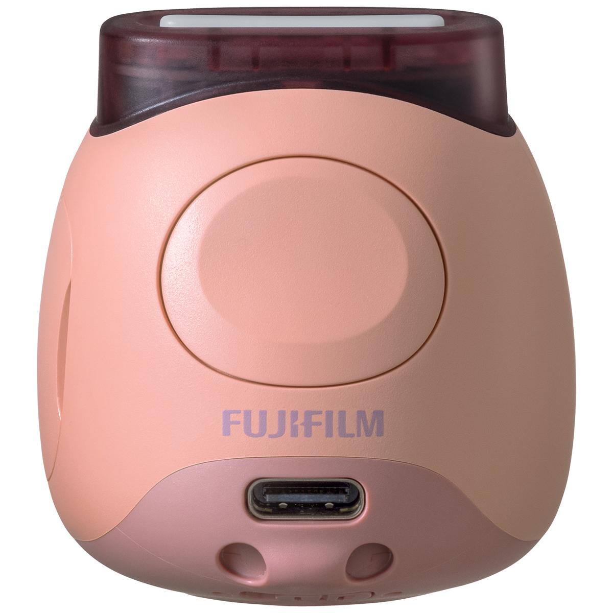 Alt View 2. Fujifilm - Fujifilm Instax Pal Digital Camera - Powder Pink, Base - Powder Pink.