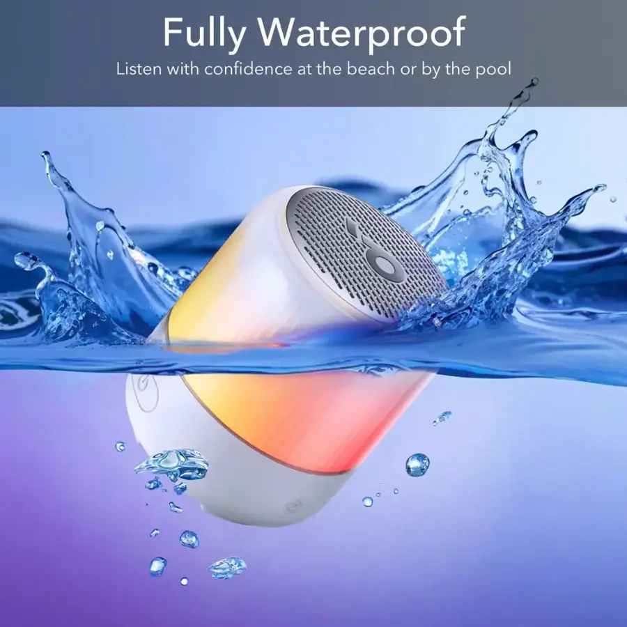 Fully Waterproof: Listen with confidence at the beach or by the pool.