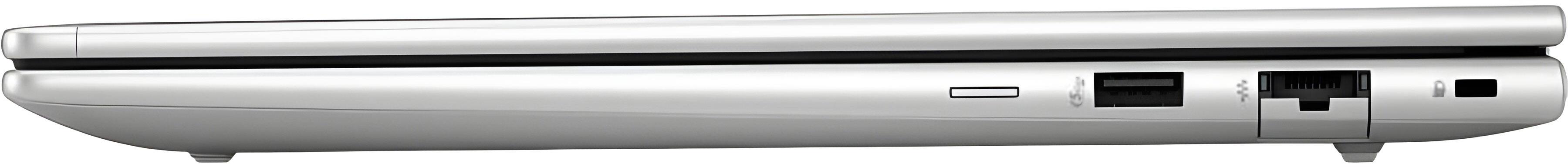 Alt View 9. HP - HP EliteBook 645 Laptop 14.0 WUXGA (AMD Ryzen 7 7735U, 32GB DDR5, 2TB PCIe SSD, AMD Radeon, Win 11 Pro) w/USB Hub - Pike Silver Aluminum.