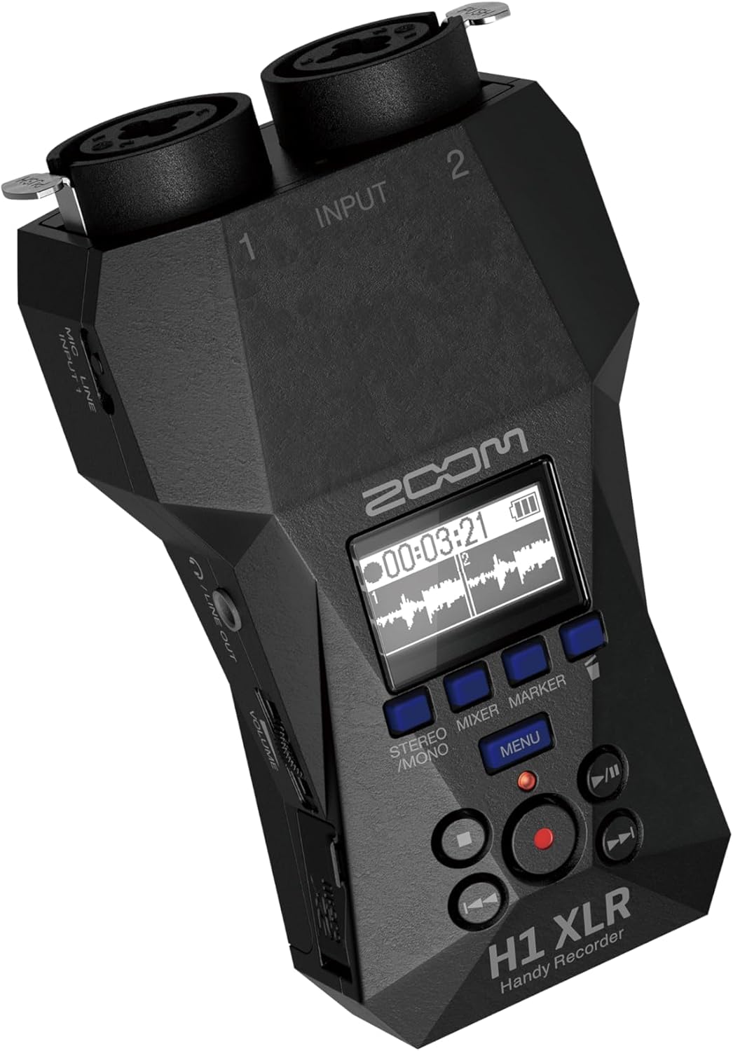 ZOOM ズーム H1 XLR H1 XLR 2 Track Handy Recorder | Buy Now | ZOOM
