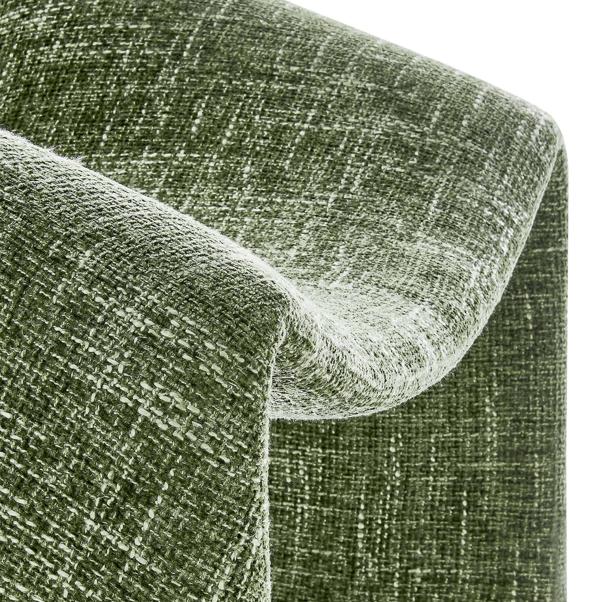 Alt View 5. Modway - Vivi Chenille Upholstered Accent Chair by Modway - Basil.