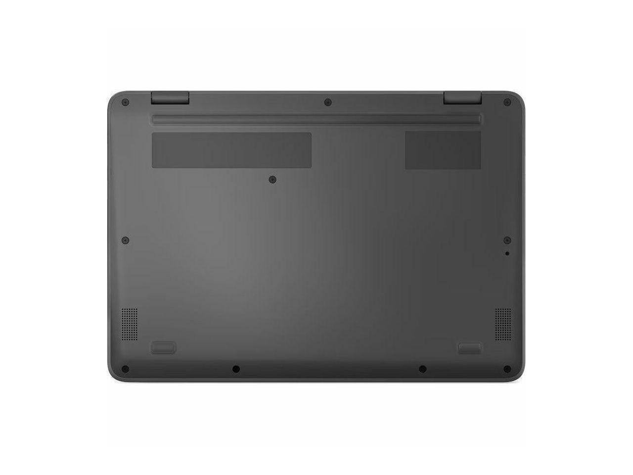 Alt View 3. Lenovo - Lenovo 100e Chromebook Gen 4 11.6" Touch, Intel N100, 8GB RAM, 64GB, Chrome OS - Gray.