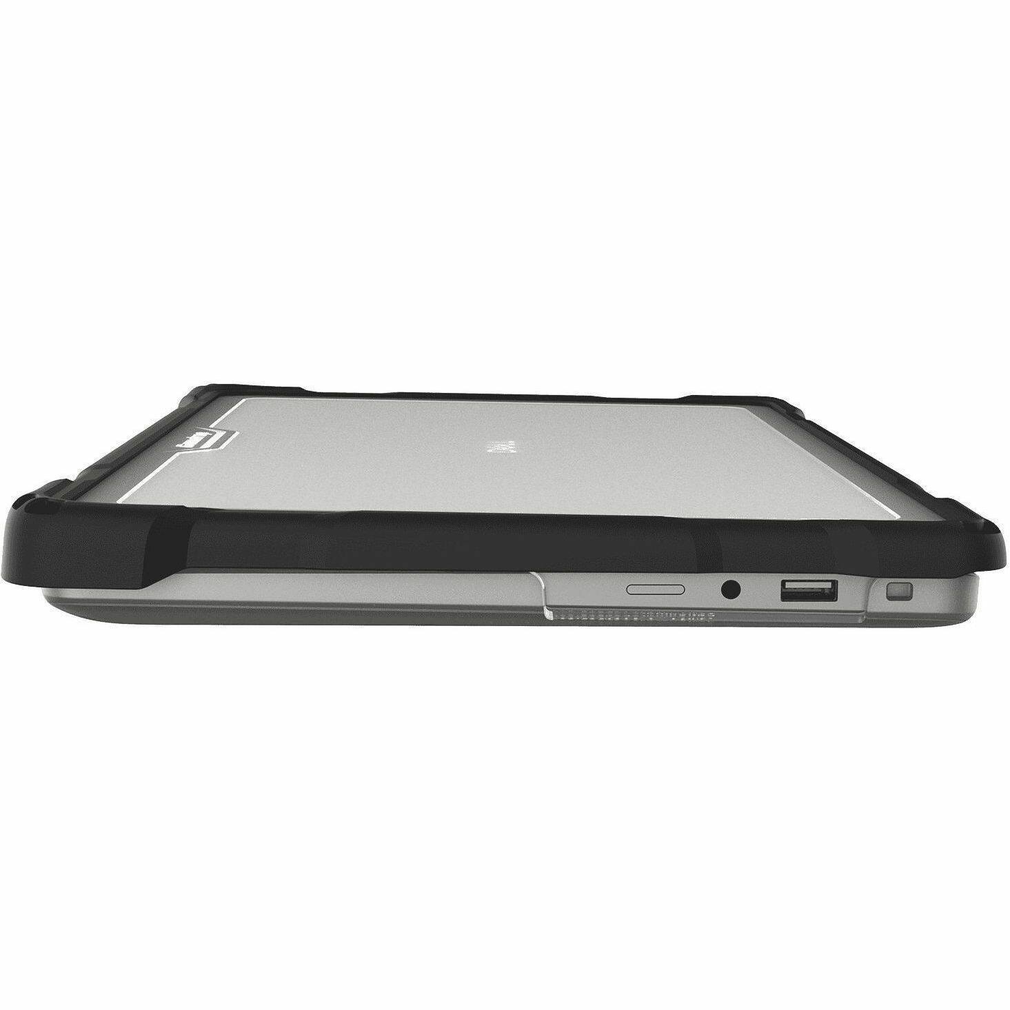 Alt View 1. Gumdrop - Gumdrop SlimTech for Dell Pro 13 Plus (Clamshell) - For Dell Notebook - Textured grip - Transparent - Bump Resistant - Transparent.