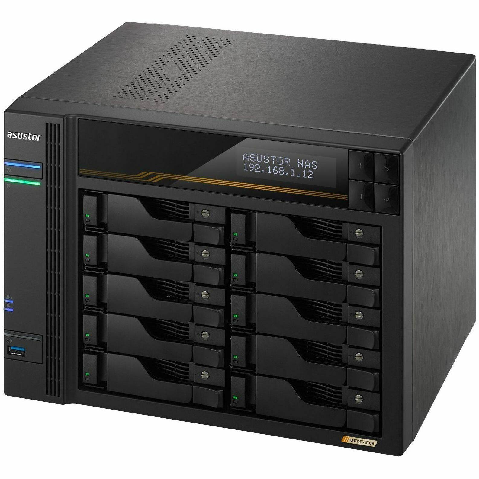 ASUSTOR NAS  
192.168.1.12  
LOCKERSTOR