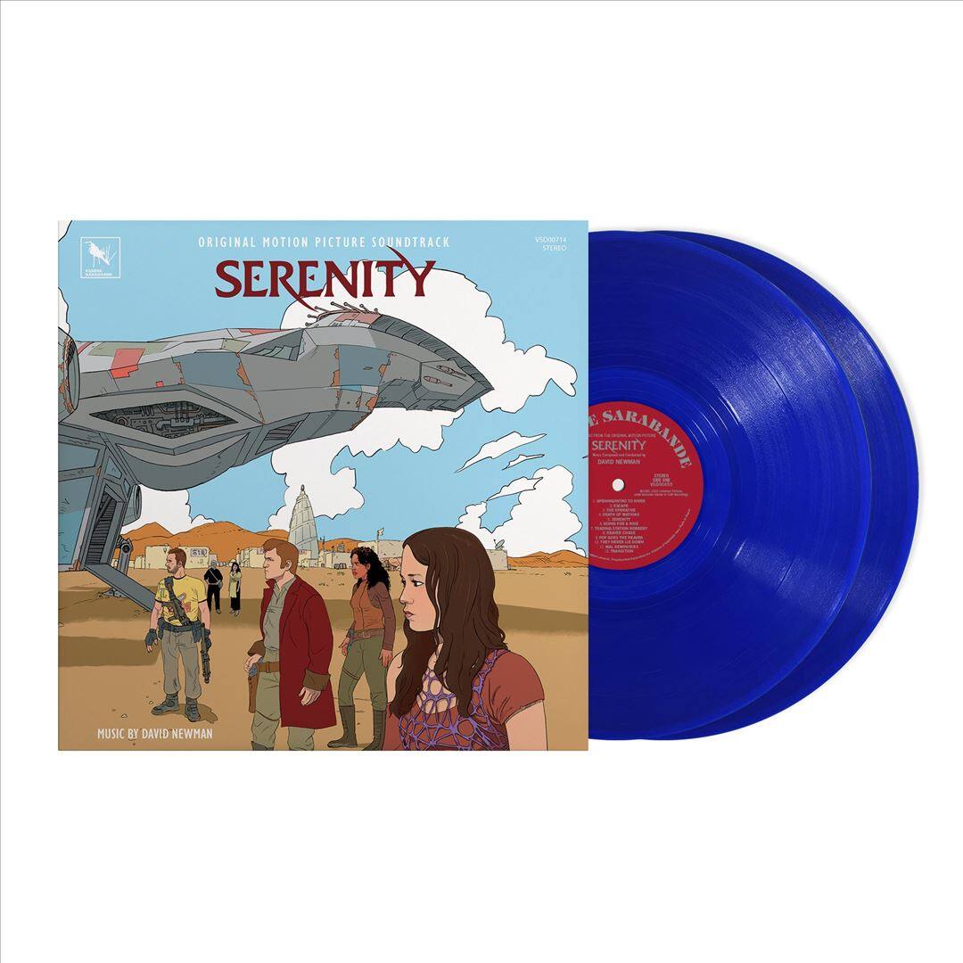 Front. Serenity [2005] [Original Motion Picture Soundtrack] [Translucent Blue 2 LP] [LP].
