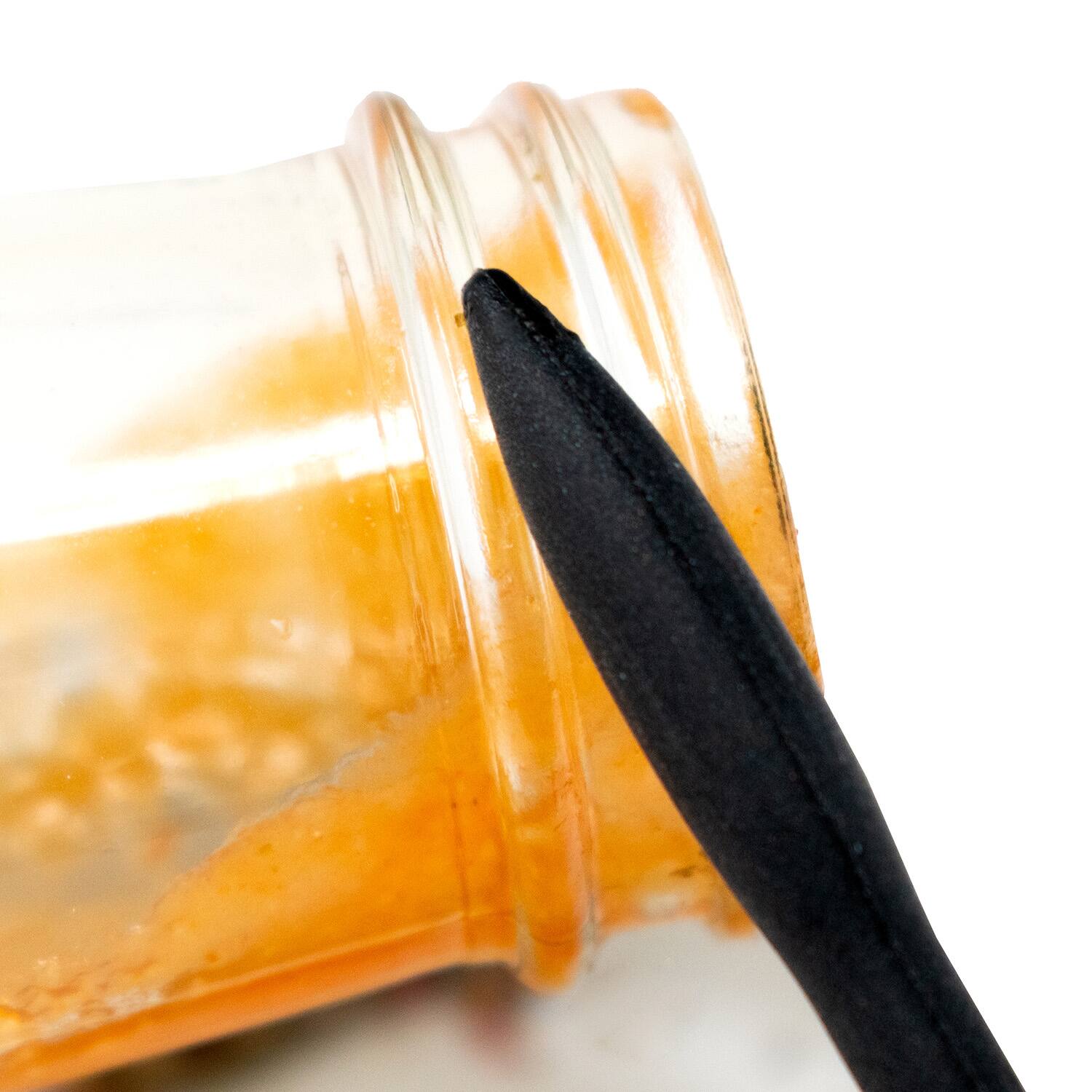 Alt View 4. Norpro - Mini Silicone Last Drop Spatula, Set of 3, Black - Black.
