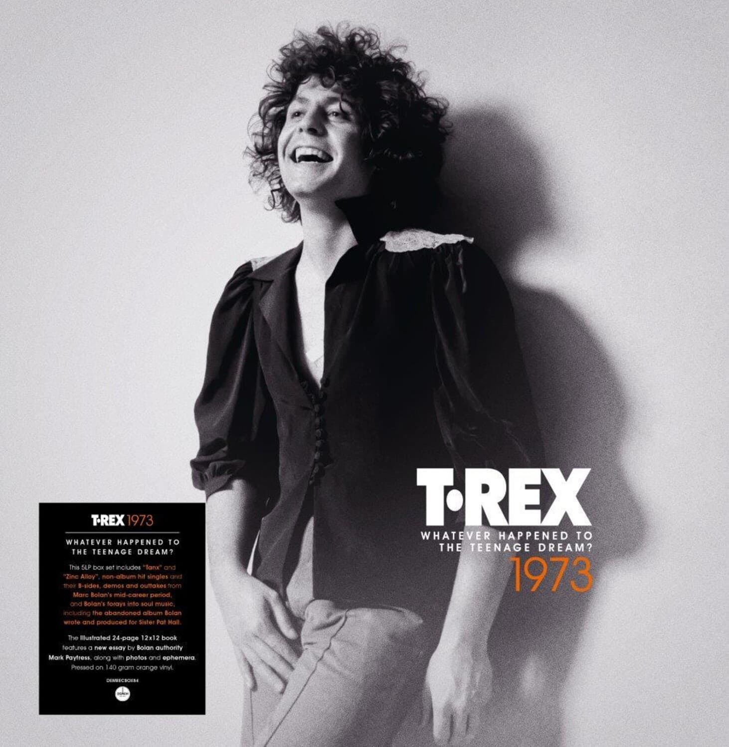 T. Rex - Whatever Happened To The Teenage Dream - 140-Gram Orange Colored Vinyl 5LP Boxset   - VINYL LP price history on PriceWatchPro