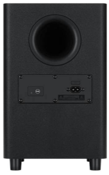 Alt View 3. TCL - 2.1 Ch Soundbar w/ Wireless Subwoofer Alto 6+ TS6110-NA, 240W, Dolby Digital, Roku TV Ready, Specialized Sound Modes - Black.