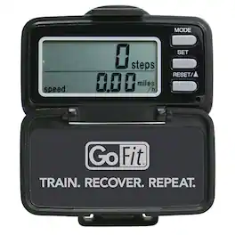 GoFit - GoPed Multifunctional Pedometer - Black
