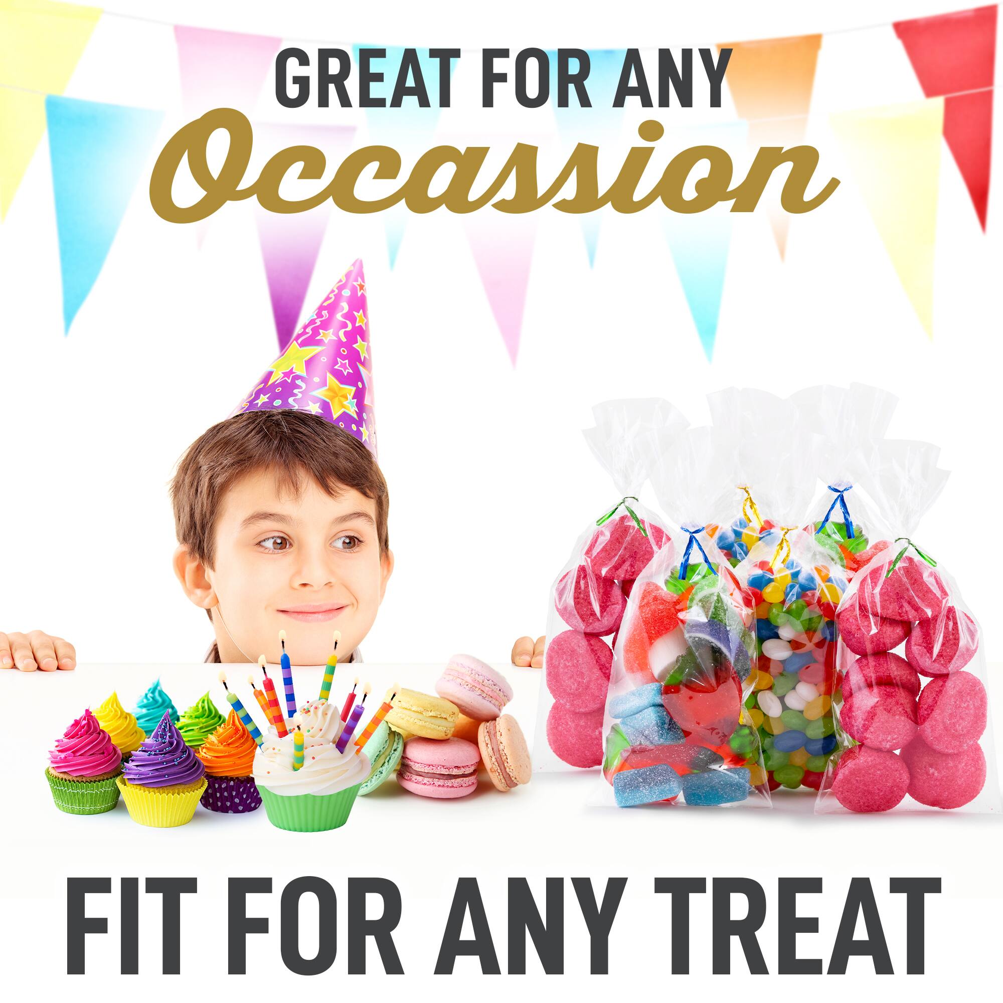GREAT FOR ANY OCCASSION  
FIT FOR ANY TREAT