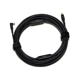LVNA Digital - DUNE 32.8' USB-C Straight to Right Angle Directional Tether Cable, Black