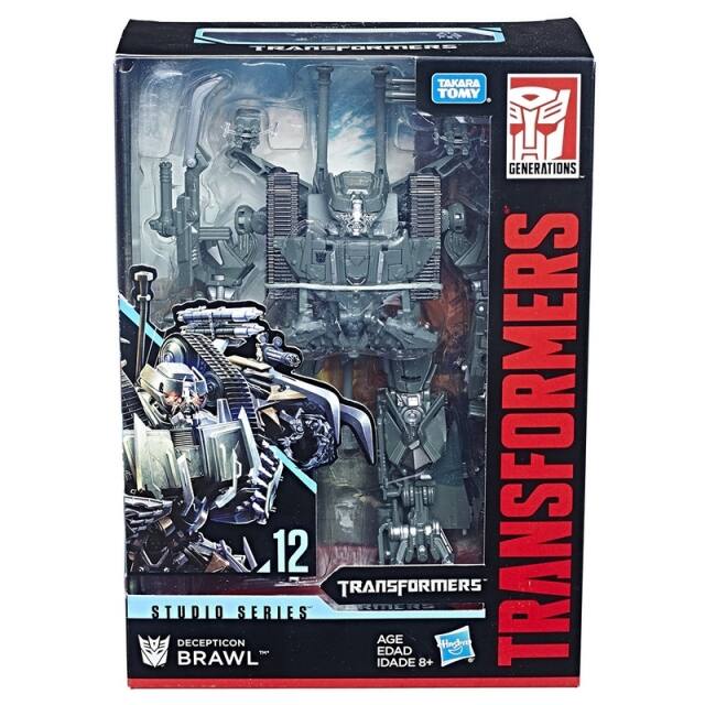 TRANSFORMERS TAKARA TOMY GENERATIONS STUDIO DECEPTICON BRAWL SERIES TM" 12 RMERS TRANSFORMERS AGE EDAD IDADE 8+