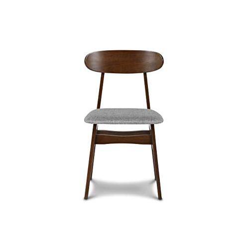 Alt View 2. New Classic Furniture - Morocco Light Gray Solid Wood Dining Chair (Set of 4) - Grey.