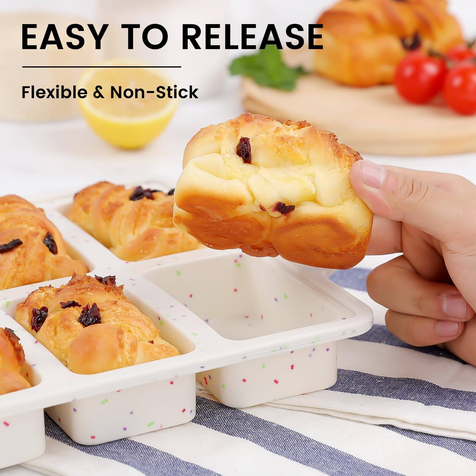 EASY TO RELEASE  
Flexible & Non-Stick