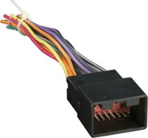 Metra - Wiring Harness for Select 1998-2008 Ford Vehicles - Multicolored - Angle_Zoom