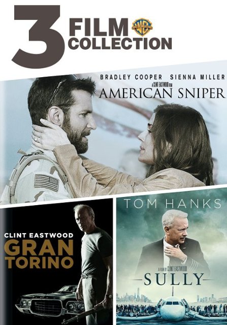 Front Standard. American Sniper/Gran Torino/Sully [DVD].