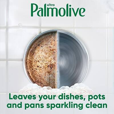 Ultra Palmolive  
Leaves your dishes, pots and pans sparkling clean