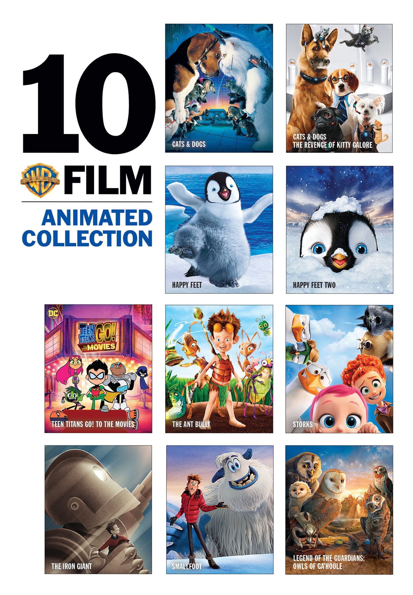 10 Film Animated Collection [DVD] - Best Buy