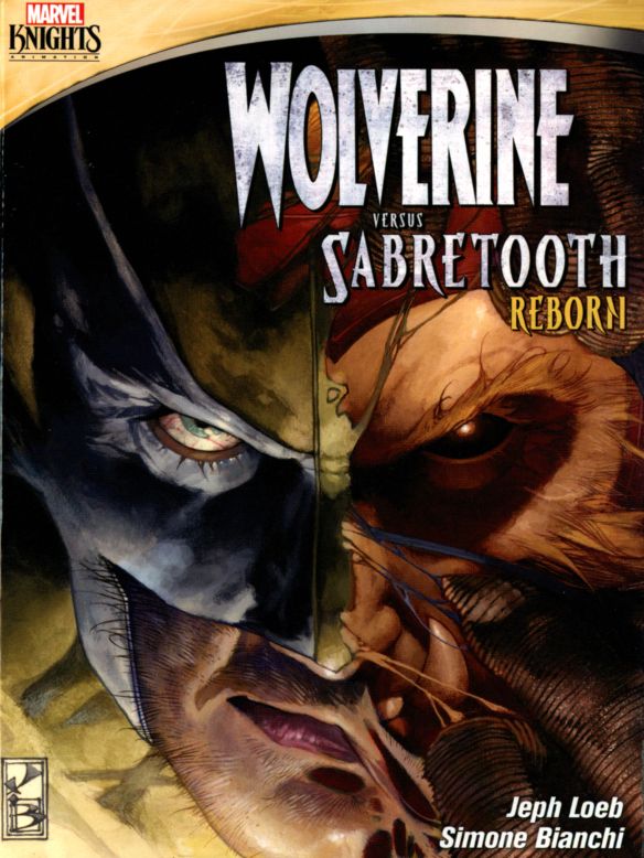  Marvel Knights: Wolverine Versus Sabretooth - Reborn [DVD] [2015]