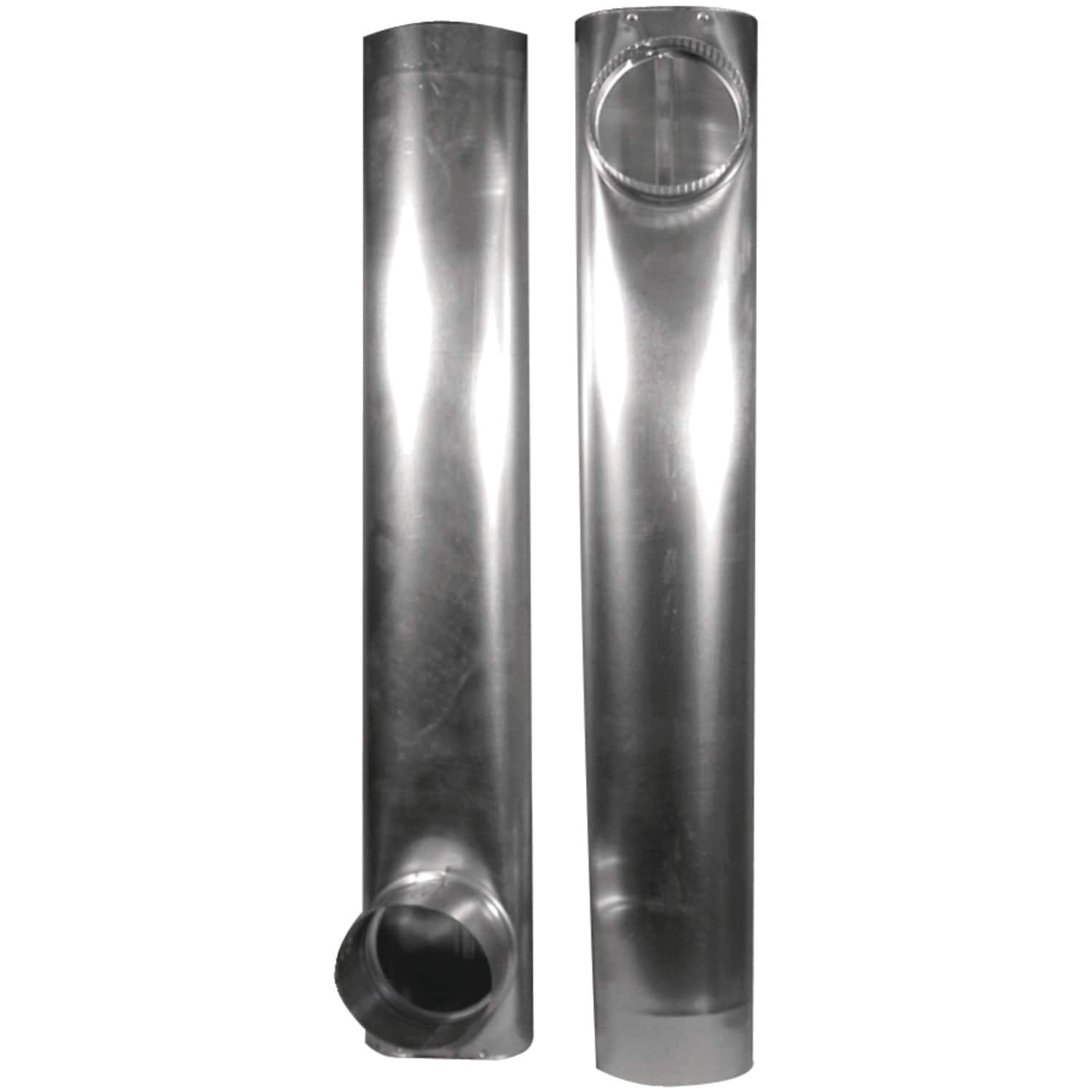 Deflecto - Skinny Duct Telescoping 27" to 48" Aluminum Dryer Vent