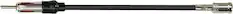 Front. Metra - Antenna Adapter for Select 1973-2023 Ford Dodge Volkswagen Ram Mercedes-Benz Chrysler - Black.