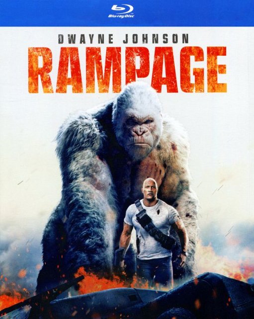 Front Standard. Rampage [Blu-ray] [2018].