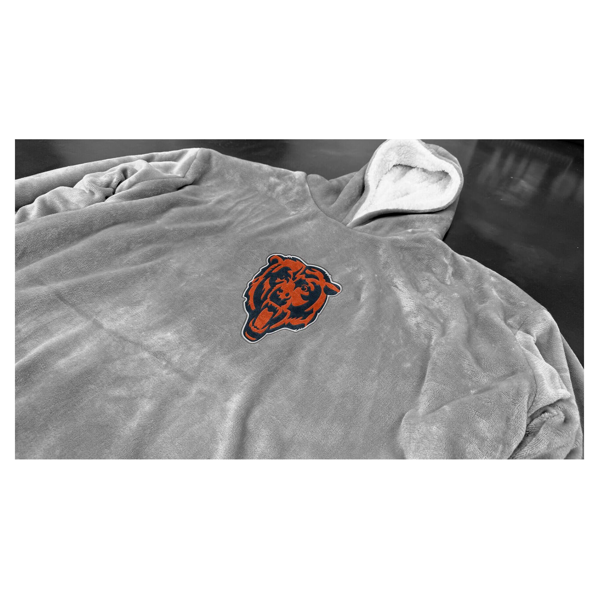 Alt View 1. Pegasus - Chicago Bears 54" x 72" Big Logo Wearable Blanket - Multicolor.