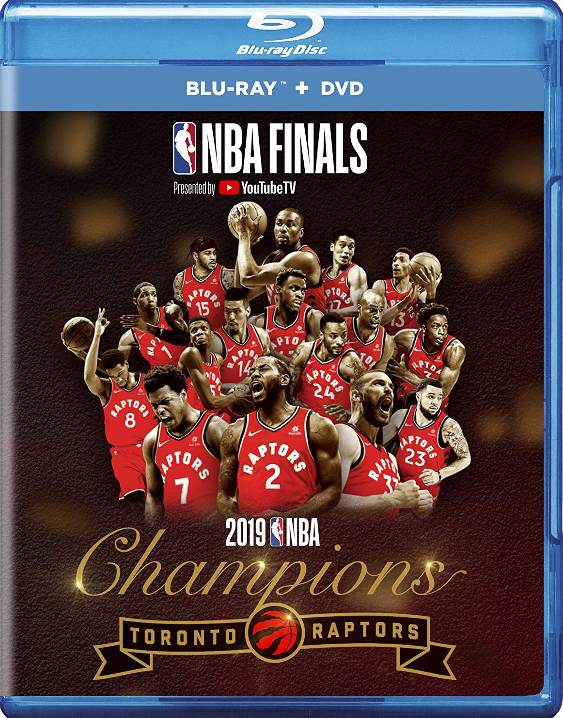 2019 NBA Champions: Toronto Raptors [Blu-ray/DVD] [2019]