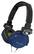 Front. Panasonic - DJ Street Style Headphones - Blue.