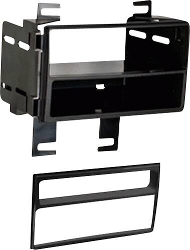 Angle. Metra - Dash Kit for Select 2011-2013 Nissan Rogue DIN - Black.