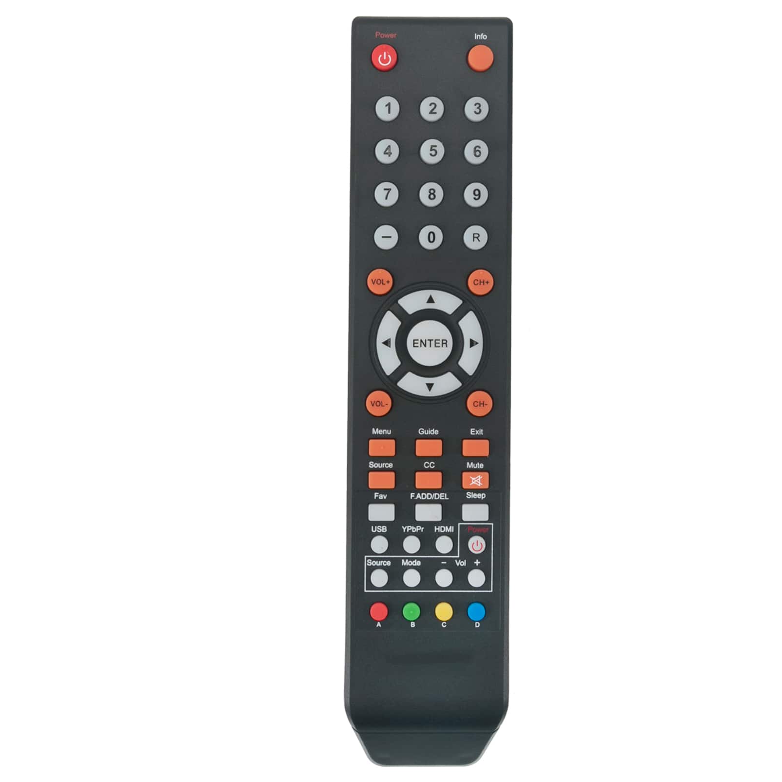 VINABTY New Replaced Remote Control Fits for Sceptre TV E165BV SS