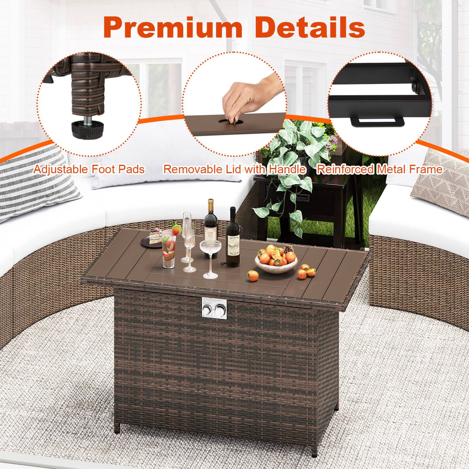 Premium Details

- Adjustable Foot Pads
- Removable Lid with Handle
- Reinforced Metal Frame