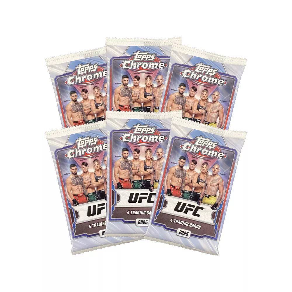 Topps Chrome - UFC 4 Trading Cards 2025