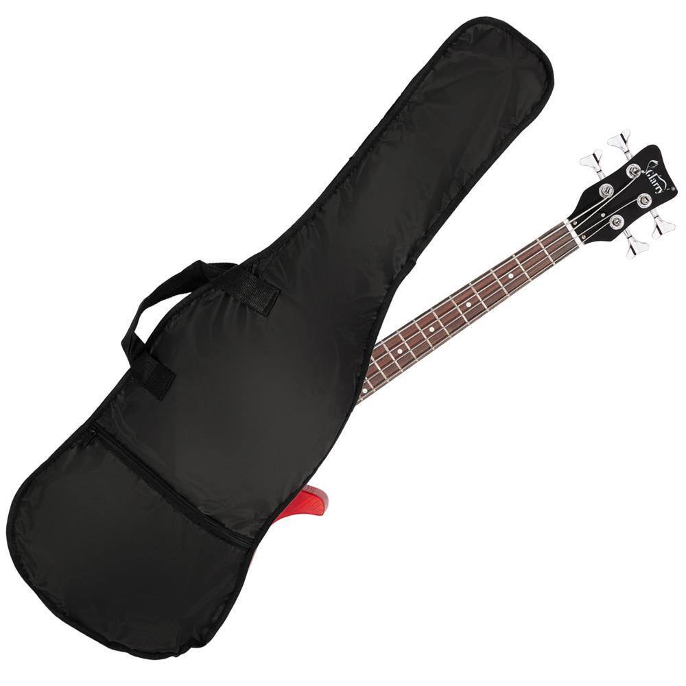 Alt View 3. Winado - 4 String Electric Bass Guitar, 36-inch Bass Guitar Kit with Split single-coil Pickup, Rosewood Fretboard, Mahogany Body.